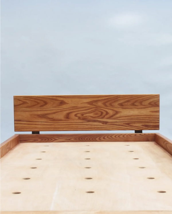 Fine French 1950s Solid Elm "Godot" daybed by Pierre Chapo - Image 5